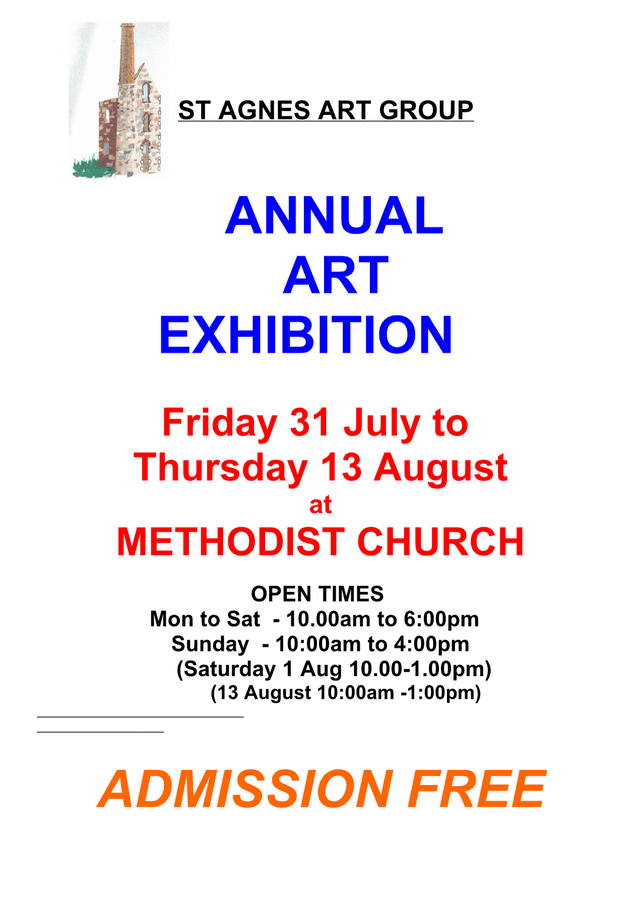 Banner image for St Agnes Art Group Annual Exhibition