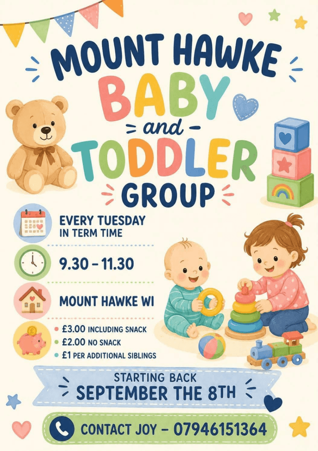 Banner image for Mount Hawke Baby and Toddler Group