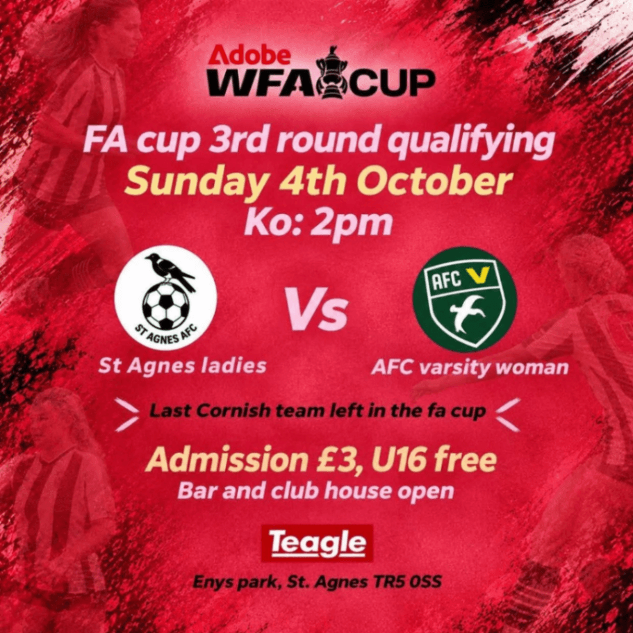 FA cup 3rd round qualifying: St Agnes ladies vs AFC varsity woman