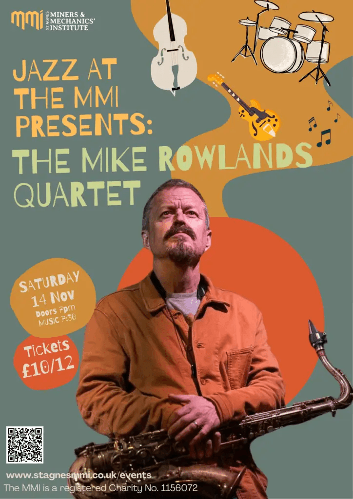 Jazz at the MMI presents: The Mike Rowlands Quartet