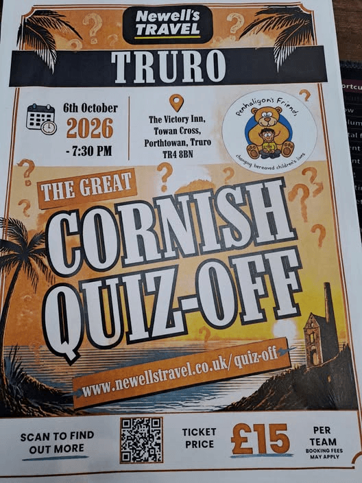 Banner image for The Great Cornish Quiz-Off: Truro