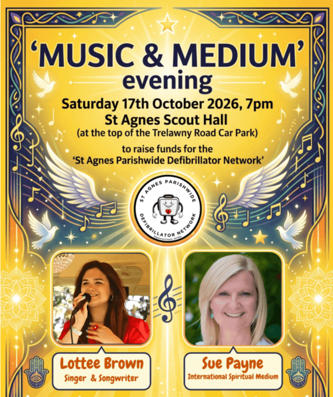 Poster for Music & Medium Evening