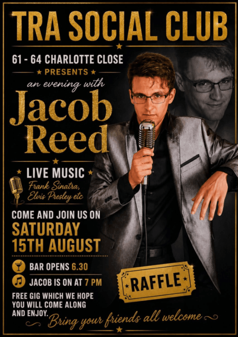 An evening with Jacob Reed