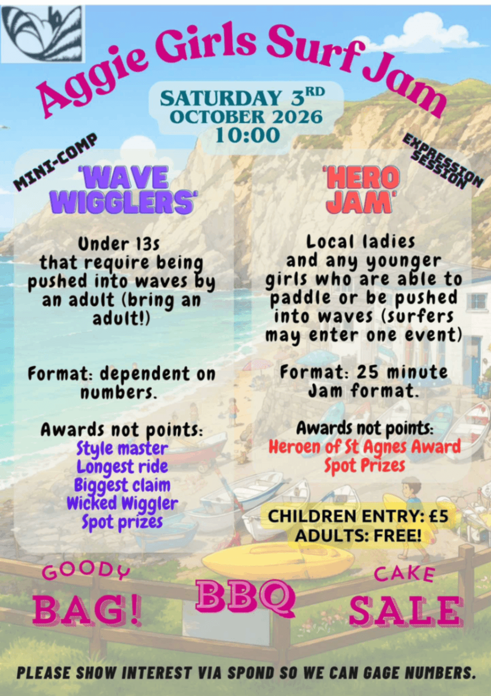 Aggie Girls Surf Jam