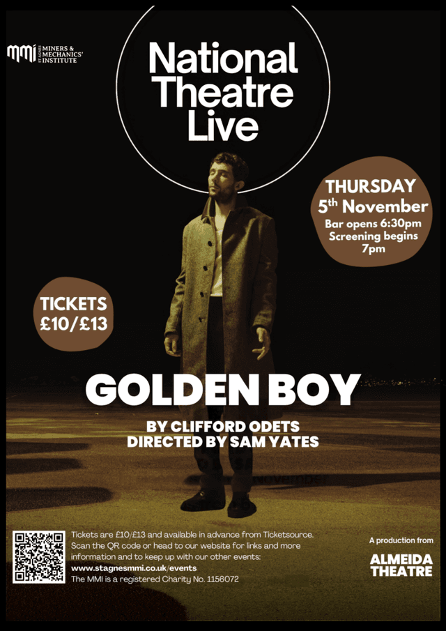 Banner image for National Theatre Live: Golden Boy