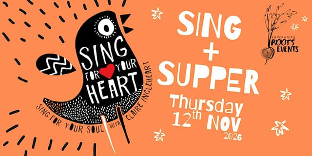 Banner image for Sing + Supper with Claire Ingleheart