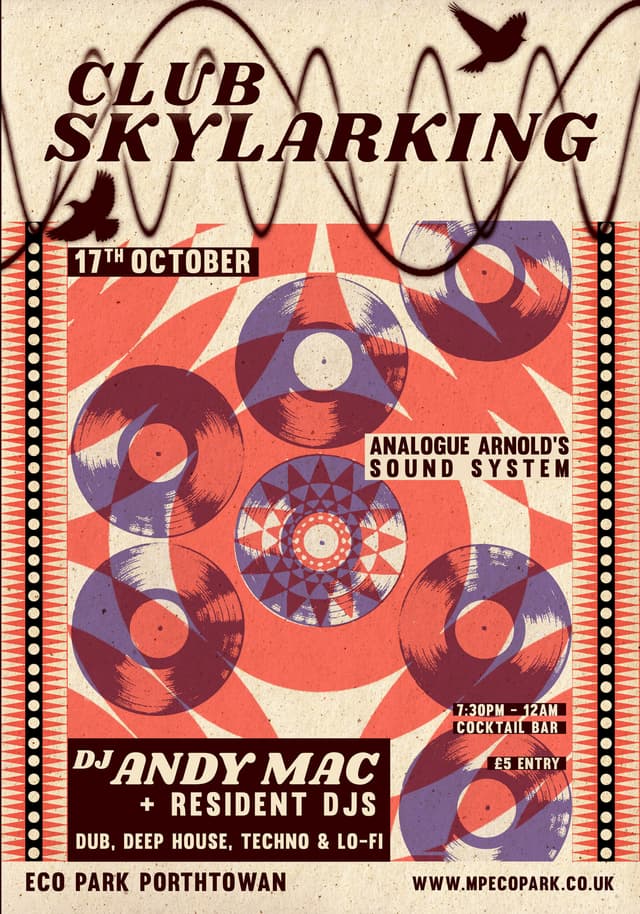 Banner image for Club Skylarking with DJ Andy Mac