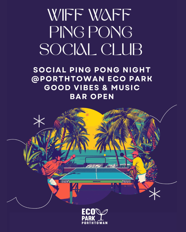 Banner image for Wiff Waff Ping Pong – a fun, sociable community night for adults
